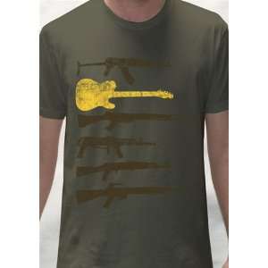  Ubiquity Recordings T Shirt Weapons 2   Olive Sports 