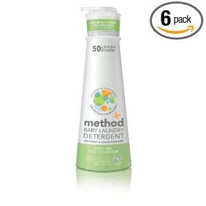  Method Laundry Detergent with Smartclean Technology Baby 