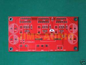 LM3886 x3 150W amplifier PCB Reliable Design   