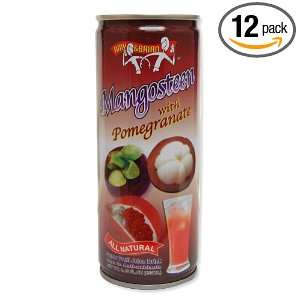 Amy & Brian Mangosteen with Pomegranate Juice, 8.45 Ounce (Pack of 12 