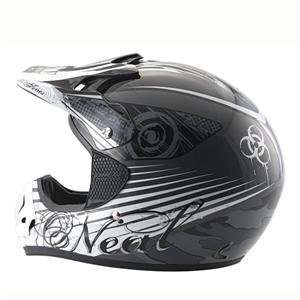 ONeal Racing 607 Helmet   2007   Medium/Black: Automotive