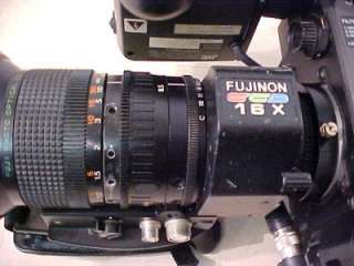   Professional 3CCD video Camera Fujinon Eagle III A 16X9.5 BE12U Lens