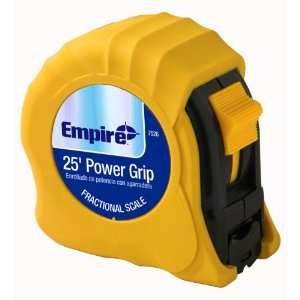  Empire Level 7526 25x1 Inch Yellow Power Grip w/Fractional 