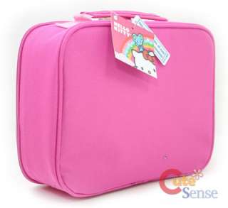 Hello Kitty LUNCH Bag School Snack Carry Box Pink Face  