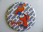   MONTREAL EXPOS BASEBALL TEAM AND YOUPPI PINBACK TYPE BUTTON 3½