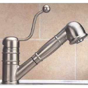  Mico 7811 CP Kitchen Faucet W/ Pullout Spray: Home 