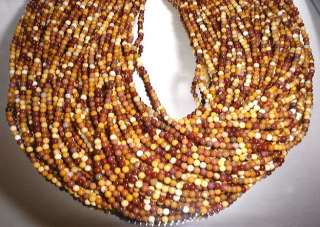180+ 2 MM GENUINE MOOKITE BEADS ROUND COLORFUL BROWNS  