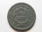 1846 Braided Hair Large Cent. FREE US s/h  