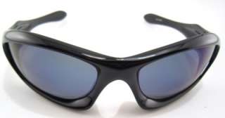 Oakley Sunglasses Monster Dog Polished Black Deep Blue Polarized 12 