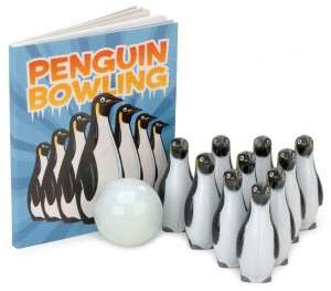   Penguin Bowling Mega Kit by Running Press Book 