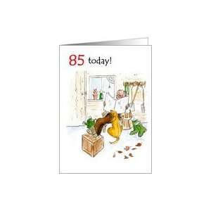  85th Birthday Card   Garden Shed Card Toys & Games