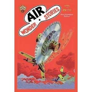 Vintage Art Air Wonder Stories   01692 2 