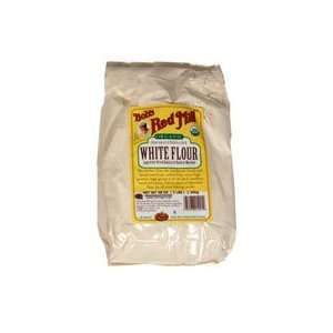  Bobs Red Mill Organic White Flour, Unbromated Unbleached 