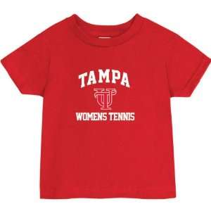   Tampa Spartans Red Baby Womens Tennis Arch T Shirt: Sports & Outdoors