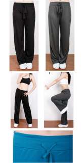 sleek soft stretch MISS YOGA gym pants BLACK S M L  