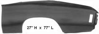 70 71 72 Chevelle Malibu SS 1/4 Quarter Panel Skin LH  