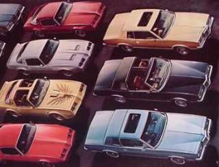 1979 Pontiac Prestige Brochure  Firebird, Trans Am!  