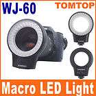 YONGNUO WJ 60 Macro Photography LED Ring Light for Canon Nikon Sigma 