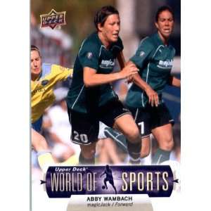   Abby Wambach   ENCASED Trading Card (ShortPrint)s: Sports Collectibles