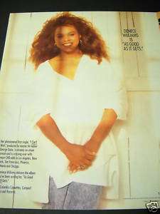 DENIECE WILLIAMS As Good As It Gets 1988 PROMO TRADE AD  