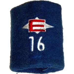   #16 Dodgers Game Used Easton Blue Wrist Sweatband
