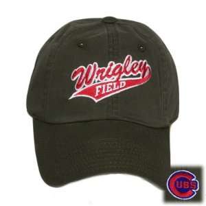  MLB CHICAGO CUBS CAP HAT WRIGLEY FIELD MOSS ADJ NEW 