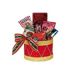 March To The Beat Christmas Holiday Gourmet Food Gift Basket:  