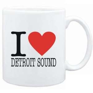  Mug White  I LOVE Detroit Sound  Music: Sports 