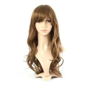    6sense Beautiful Curly Cosplay Long Wig Flaxen Hair Beauty