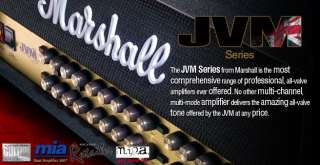 Marshall JVM410H 100 watt, 4 channel, All Valve Guitar Amplifier Head