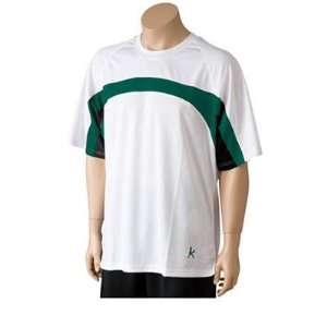   Stomp Tennis Crew Shirt   White/Pine   M05004 WPN