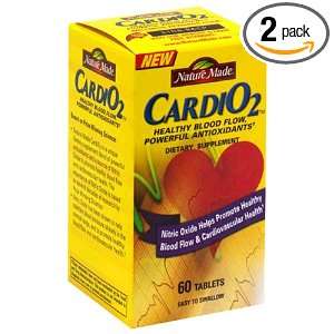  Nature Made CardiO2, 60 Boxes (Pack of 2): Health 