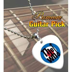  The Who Target Premium Guitar Pick Necklace: Musical 