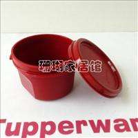 Tupperware Pickle Red Bowl Canister 200ml  