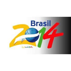  Brazil 2014 world cup sticker / decal 