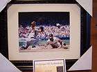 YANKEES DON MATTINGLY SIGNED AUTO FRAMED & MATTED FEILD