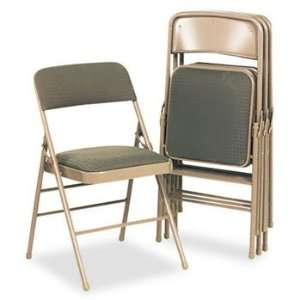   Seat & Back Folding Chairs Cavallaro Taupe 4/Carton