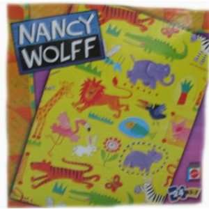  Mattel Nancy Wolff Aninal Scene 24 Piece Puzzle Toys 