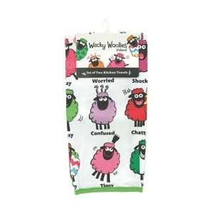 Wacky Woolies Kitchen Towels Set Of Two : Everything Else