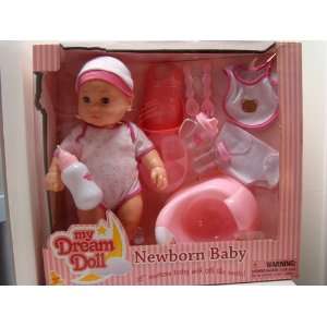    MY DREAM DOLL 16 NEWBORN BABY WITH ACCESSORIES: Everything Else