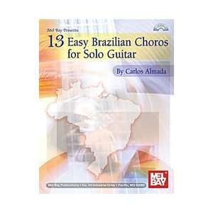  13 Easy Brazilian Choros for Solo Guitar Book/CD Set 