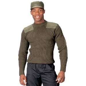 6348 Govt O.D. Wool Commando Sweater(Size 42) Sports 