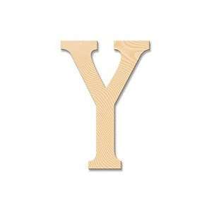  Wood Letters 6 3/4 Typeset Font Letter Y Arts, Crafts 