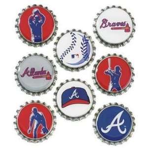  MLB Atlanta Braves Adhesive Backed Bottlecaps: Arts 