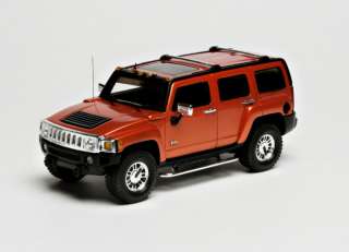 LUXURY COLLECTIBLES 2006 Hummer H3 Solar Flare Metallic  