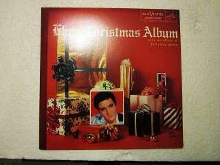 Elvis Christmas Album Photos LP Green Vinyl NM  