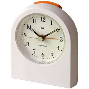  Pick Me Up Bodoni White Alarm Clock