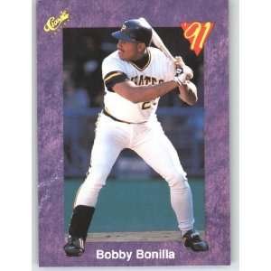  1991 Classic Game (Purple) #144 Bobby Bonilla   Pittsburgh 