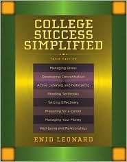 College Success Simplified, (0205757375), Enid Leonard, Textbooks 