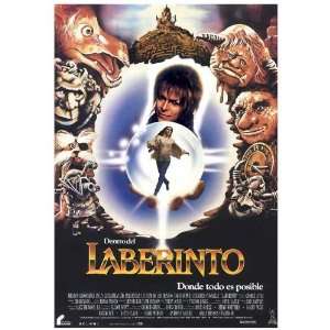  Labyrinth Poster Spanish B 27x40 David Bowie Jennifer 